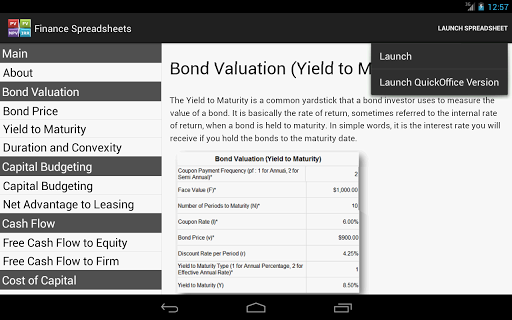 【免費財經App】Finance Spreadsheets-APP點子