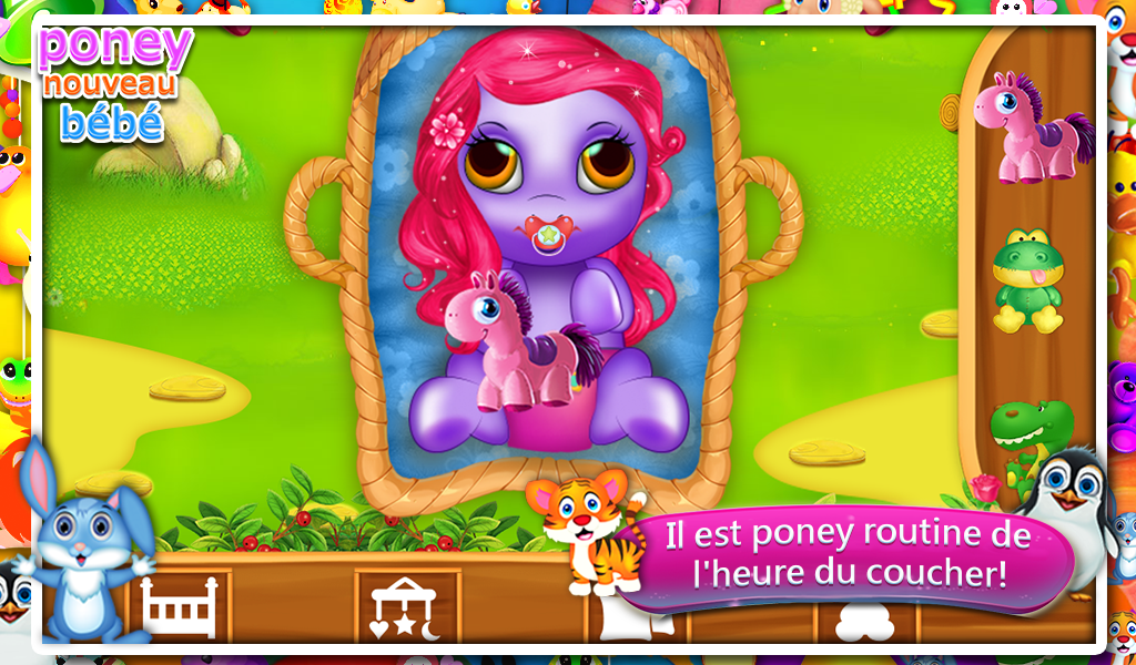 Android application Pony New Baby screenshort