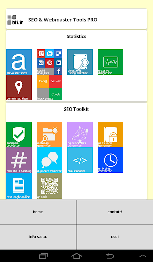 【免費生產應用App】APP S.E.O. WebMaster Tools Pro-APP點子