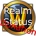WoW Realm Status – Donation logo