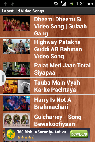 Latest Video HD Songs FREE