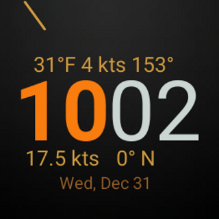 Sail Watch Screen 1