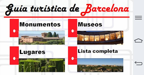 Barcelona tourist guide poster 20