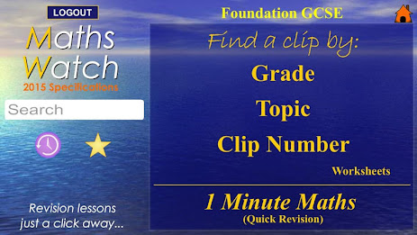 MathsWatch GCSE 2015 Specs poster 11