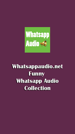 Funny Audio for whatsapp