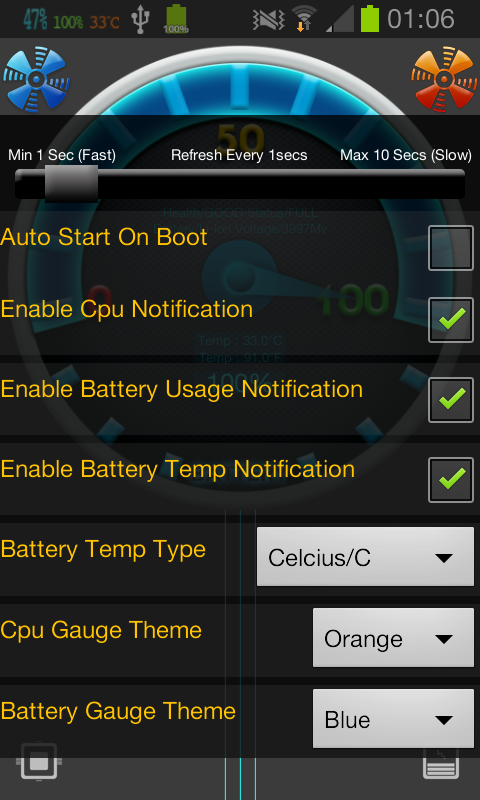 Cpu Gauge Pro - screenshot