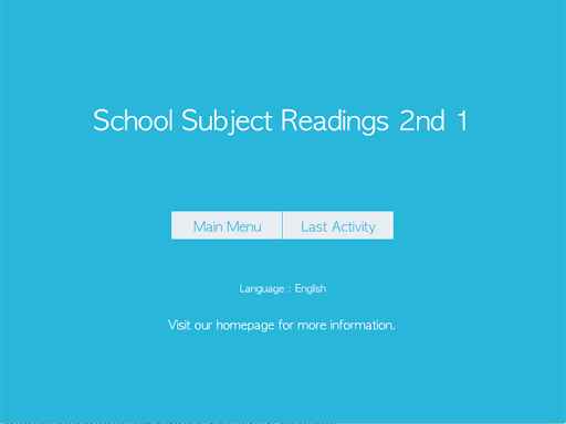 School Subject Readings 2nd_3