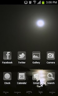How to install Moonriver Theme GO Launcher EX 1.2 mod apk for bluestacks