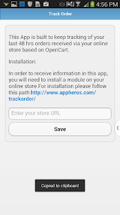 OpenCart TrackOrder