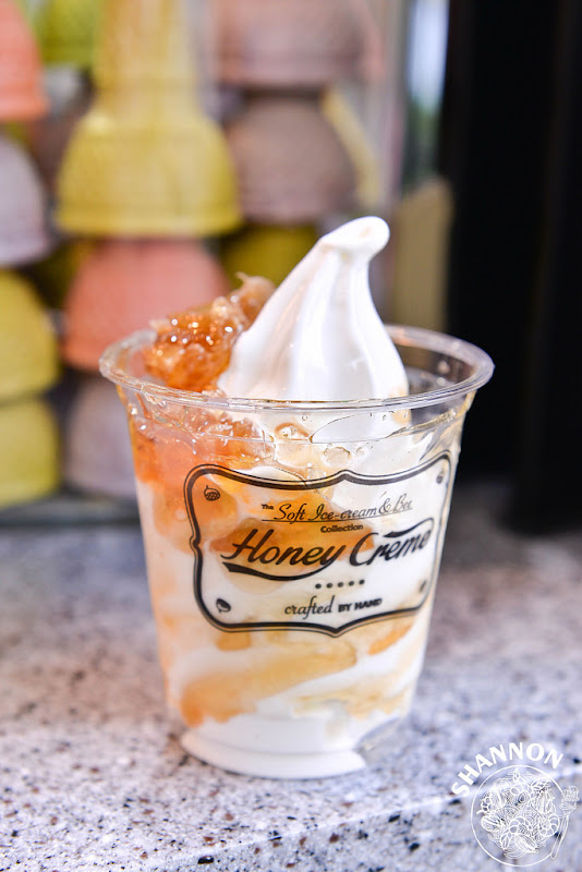 台北大安區[Honey Creme]蜂巢冰、霜奇林、冰品、冰店、排隊、連鎖(捷運忠孝敦化站)