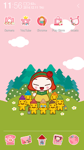 Free Pucca Princess Atom Theme APK