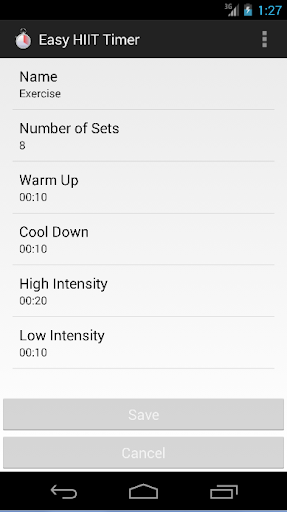Easy HIIT Timer Free