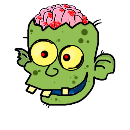 Zombie brain. Зомби которые едят мозги.