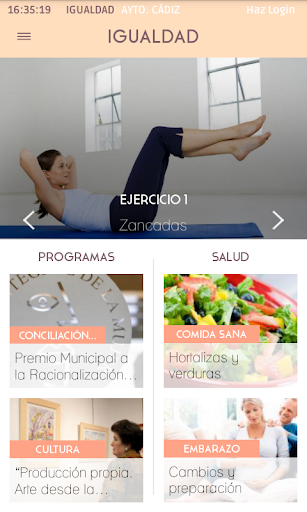 App Oficial Igualdad de Cádiz