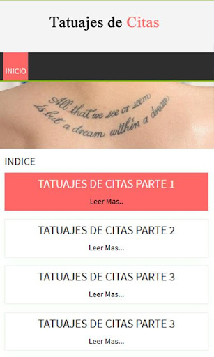 【免費生活App】Frases para tatuajes-APP點子