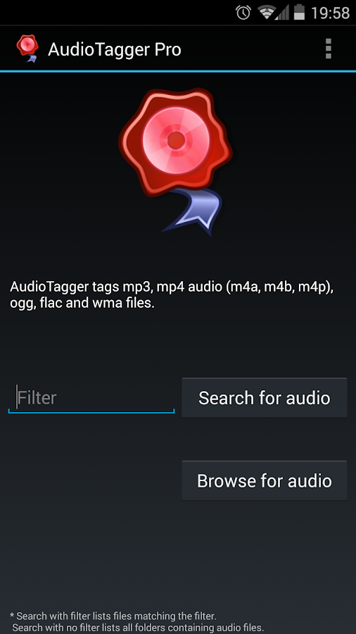 AudioTagger - Tag Music - screenshot