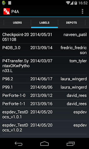 P4A Perforce for Android