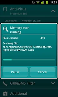 Kaspersky Mobile Security - screenshot thumbnail