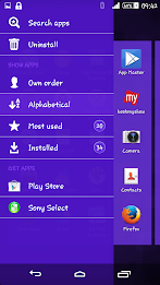 Texture Violet Xperien Theme poster 4