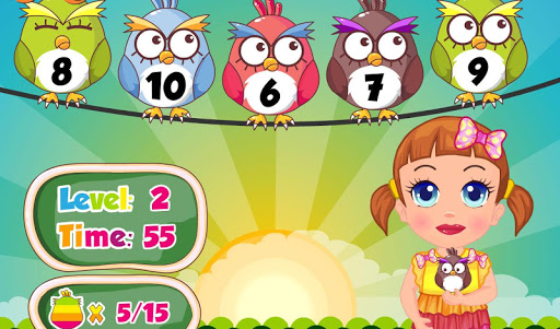 【免費教育App】Baby Bird Cruncher - Kids Math-APP點子