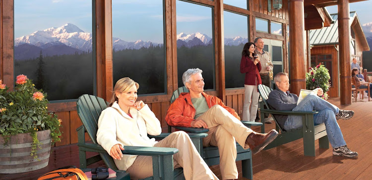 Stay at the Mt. McKinley Princess Wilderness Lodge to take in remarkable views of the surrounding forest, mountains and rivers. Book it as part of a pre- or post-cruise to Alaska with Princess.