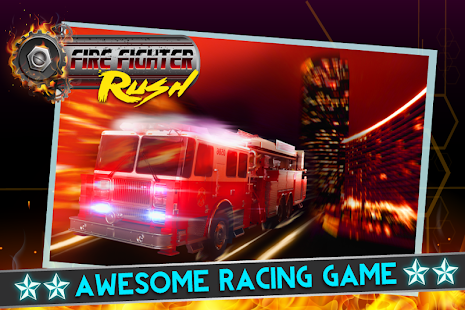 【免費賽車遊戲App】Fire Fighter Rush-APP點子