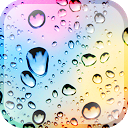Rainy Autumn Glass LWP mobile app icon