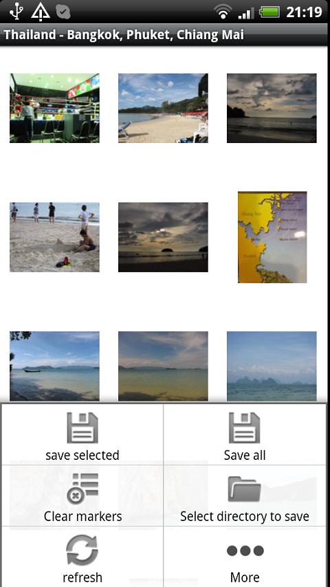 Android application Kapture screenshort