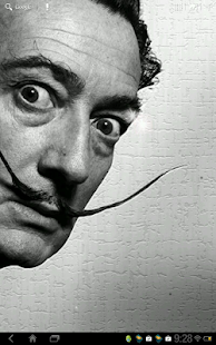 Dali faces live wallpaper free