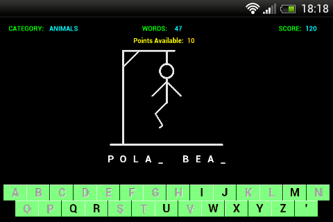 Hangman Screen 1