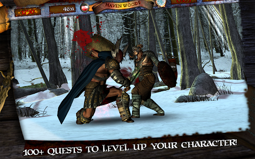 Android application Infinite Warrior screenshort