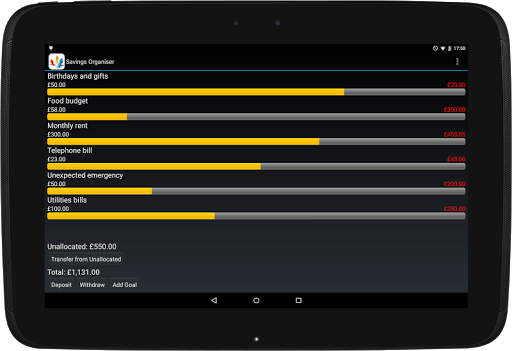 【免費財經App】Savings Organiser-APP點子