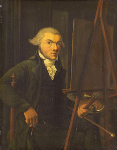 RIJKS: Willem Uppink: Portrait of a Painter, probably Harmanus Uppink 1791
