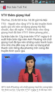 Doc bao Tuoi Tre Screenshots 3