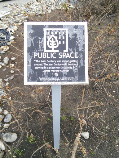 Public Space Plaque