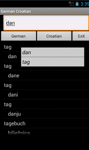 German Croatian Dictionary