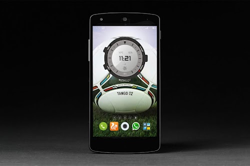 Android application Weather Sport Zooper Skins screenshort