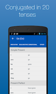 Free English Verb Conjugator APK for Android