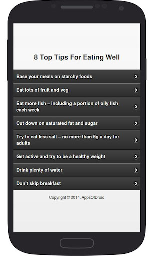 8 Top Tips For Eating Well