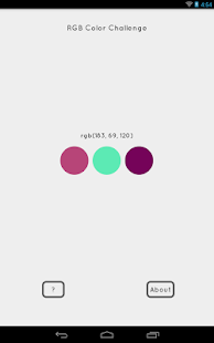 RGB Color Challenge Screenshots 0
