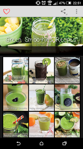 【免費健康App】Green Smoothies Recipes-APP點子