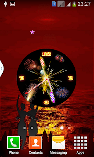 Free Download Rocket Diwali Clock APK