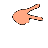 Rock scissor  paper logo