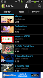Tubinho Desenho Infantil Vídeo Screenshots 1