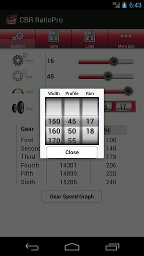 【免費工具App】CBR 600 Gear Ratio Pro-APP點子