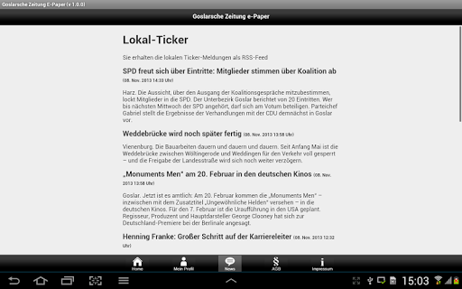 【免費新聞App】Goslarsche Zeitung e-Paper-APP點子