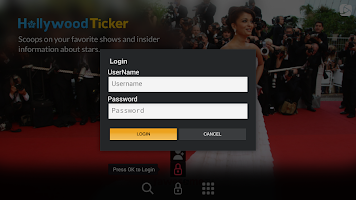 Anteprima screenshot di Hollywood Ticker for Google TV APK #3