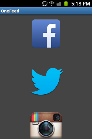 OneFeed Pro Screen 1