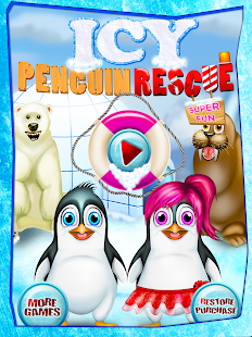 冰冷的企鵝救援 - 超級趣味