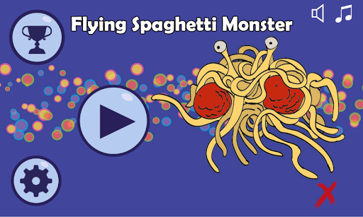 【免費街機App】Flying Spaghetti Monster-APP點子